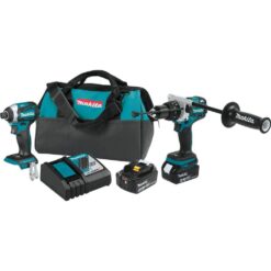 Makita XT268T 18-Volt LXT 5.0Ah Lithium-ion Brushless Cordless Combo Kit 2-Piece (Hammer Drill/Impact Driver)