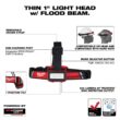 Milwaukee 2115-21-2115-21 600 Lumens LED REDLITHIUM USB Low-Profile Hard Hat Headlamp (2-Pack)