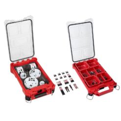 Milwaukee 110-Piece Hole Dozer Bi-Metal Hole Saw Set & SHOCKWAVE Driver Bit Set