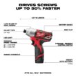 Milwaukee 2494-22-48-32-4024 M12 12V Lithium-Ion Cordless Drill Driver/Impact Driver Combo Kit (2-Tool) with SHOCKWAVEDriver Bit Set (50-Piece)