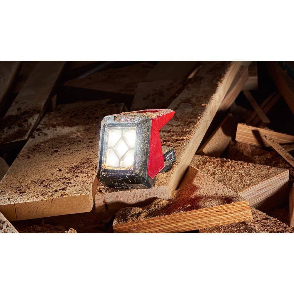 Milwaukee 2550-22-2364-20 M12 12-Volt Lithium-Ion Cordless Rivet Tool Kit with (2) 1.5Ah Batteries, Charger and 1000 Lumens M12 Flood Light Milwaukee 2550-22-2364-20 M12 12-Volt Lithium-Ion Cordless Rivet Tool Kit with (2) 1.5Ah Batteries, Charger and 1000 Lumens M12 Flood Light - Image 4