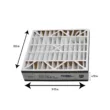 Trion 259112-103 Air Bear 20.5 x 19.75 x 4.78 In MERV 11 Purifier Filter (4 Ct)