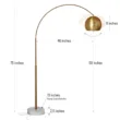 Olivia LED Floor Lamp