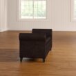 Axtell Vegan Leather Storage Ottoman