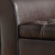 Axtell Vegan Leather Storage Ottoman