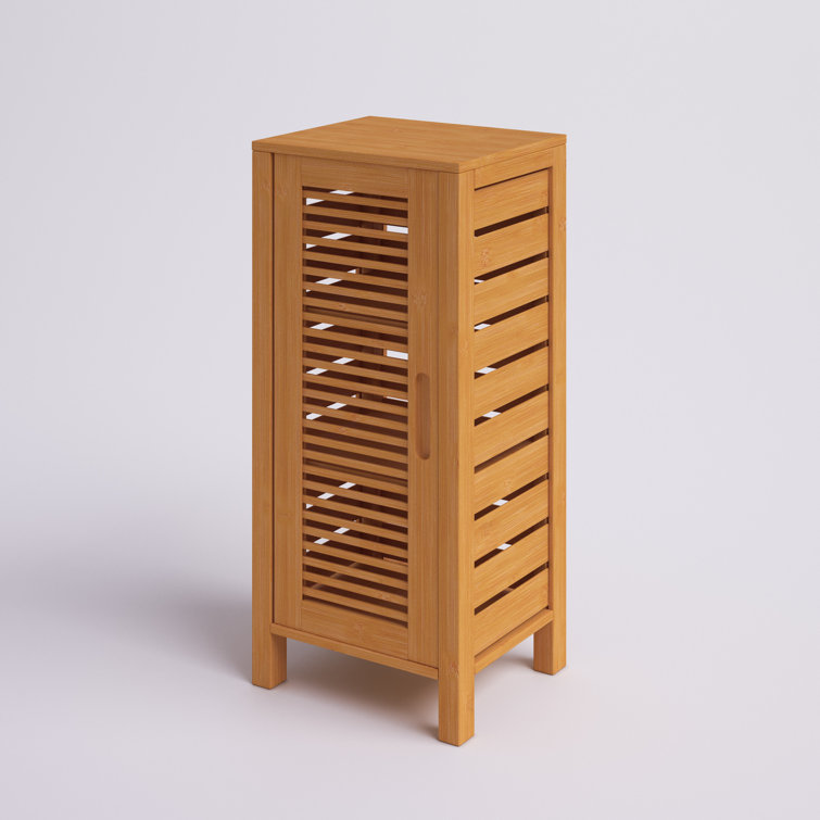 Ayden Solid Wood Freestanding Bathroom Cabinet | BigEasyMart.com