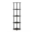 Delrosario 11.6'' W Plastic Corner Bookcase