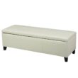 Denali Vegan Leather Storage Ottoman