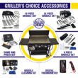 Grillers Choice 3 - Burner Flat Top Liquid Propane 36000 BTU Gas Grill Grillers Choice 3 - Burner Flat Top Liquid Propane 36000 BTU Gas Grill