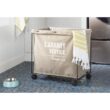 Lanham Army Laundry Hamper on Wheel