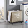 Lanham Army Laundry Hamper on Wheel