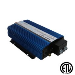 AIMS POWER PWRIX120012SUL 1,200-Watt Pure Sine Inverter with Automatic Transfer Switch 12-Volt DC to 120-Volt AC ETL Listed to UL 458