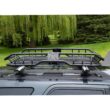 Apex ER-08208S 150 lbs. Steel Roof Cargo Basket with Wind Fairing Apex ER-08208S 150 lbs. Steel Roof Cargo Basket with Wind Fairing