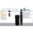AQUASURE AS-HS48FMP Harmony 48,000 Grain Fine Mesh Water Softener with Pleated Sediment Pre-Filter