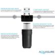 AQUASURE AS-HS48FMP Harmony 48,000 Grain Fine Mesh Water Softener with Pleated Sediment Pre-Filter