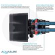 AQUASURE AS-HS48SCP Harmony Series 48,000 Grain Electronic Metered Water Softener with Sediment and Carbon Pre-Filter