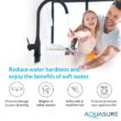 AQUASURE AS-HS48SCP Harmony Series 48,000 Grain Electronic Metered Water Softener with Sediment and Carbon Pre-Filter