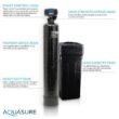 AQUASURE AS-HS48SCP Harmony Series 48,000 Grain Electronic Metered Water Softener with Sediment and Carbon Pre-Filter