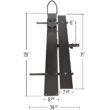 Black Widow MCC-600 600 lbs. Capacity Heavy-Duty Steel Motorcycle Carrier