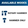 Bosch RH540M 12 Amp 1-9/16 in. Corded Variable Speed SDS-Max Combination Concrete/Masonry Rotary Hammer Drill