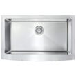 ANZZI ELYSIAN Series Farmhouse Stainless Steel 36 in. 0-Hole Single Bowl Kitchen Sink