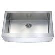 ANZZI ELYSIAN Series Farmhouse Stainless Steel 36 in. 0-Hole Single Bowl Kitchen Sink