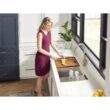Ruvati RVH8300 32 in. Single Bowl Undermount 16-Gauge Stainless Steel Ledge Kitchen Sink with Sliding Accessories