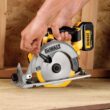 DEWALT DCB2052CKW391B 20V MAX Cordless 6-1/2 in. Circular Saw, (2) 20V MAX XR Premium Lithium-Ion 5.0Ah Batteries, and Charger