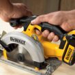 DEWALT DCB2052CKW391B 20V MAX Cordless 6-1/2 in. Circular Saw, (2) 20V MAX XR Premium Lithium-Ion 5.0Ah Batteries, and Charger