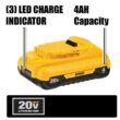 DEWALT DCS565BWDCB240 20V MAX Cordless Brushless 6-1/2 in. Circular Saw with 20V MAX Compact Lithium-Ion 4.0Ah Battery Pack DEWALT DCS565BWDCB240 20V MAX Cordless Brushless 6-1/2 in. Circular Saw with 20V MAX Compact Lithium-Ion 4.0Ah Battery Pack