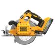 DEWALT DCS570H1 20V MAX Lithium-Ion Cordless Brushless 7-1/4 in. Circular Saw Kit with 5.0Ah POWERSTACK Battery and Charger