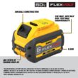 DEWALT DCS573BW606 20V MAX Cordless Brushless 7-1/4 in. Circular Saw with FLEXVOLT Advantage and (1) FLEXVOLT 6.0Ah Battery