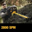 DEWALT DCHT820BWPR320B 20V MAX Cordless Battery Powered Hedge Trimmer & Cordless Pruner (Tools Only)