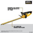 DEWALT DCHT820BWPR320B 20V MAX Cordless Battery Powered Hedge Trimmer & Cordless Pruner (Tools Only)