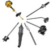 DEWALT DXGST227CS 27 cc 2-Stroke Gas Curved Shaft String Trimmer with Attachment Capability