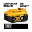 DEWALT DCGG571BW205 20V MAX Cordless 10,000 PSI Variable Speed Grease Gun and (1) 20V MAX XR Premium Lithium-Ion 5.0Ah Battery