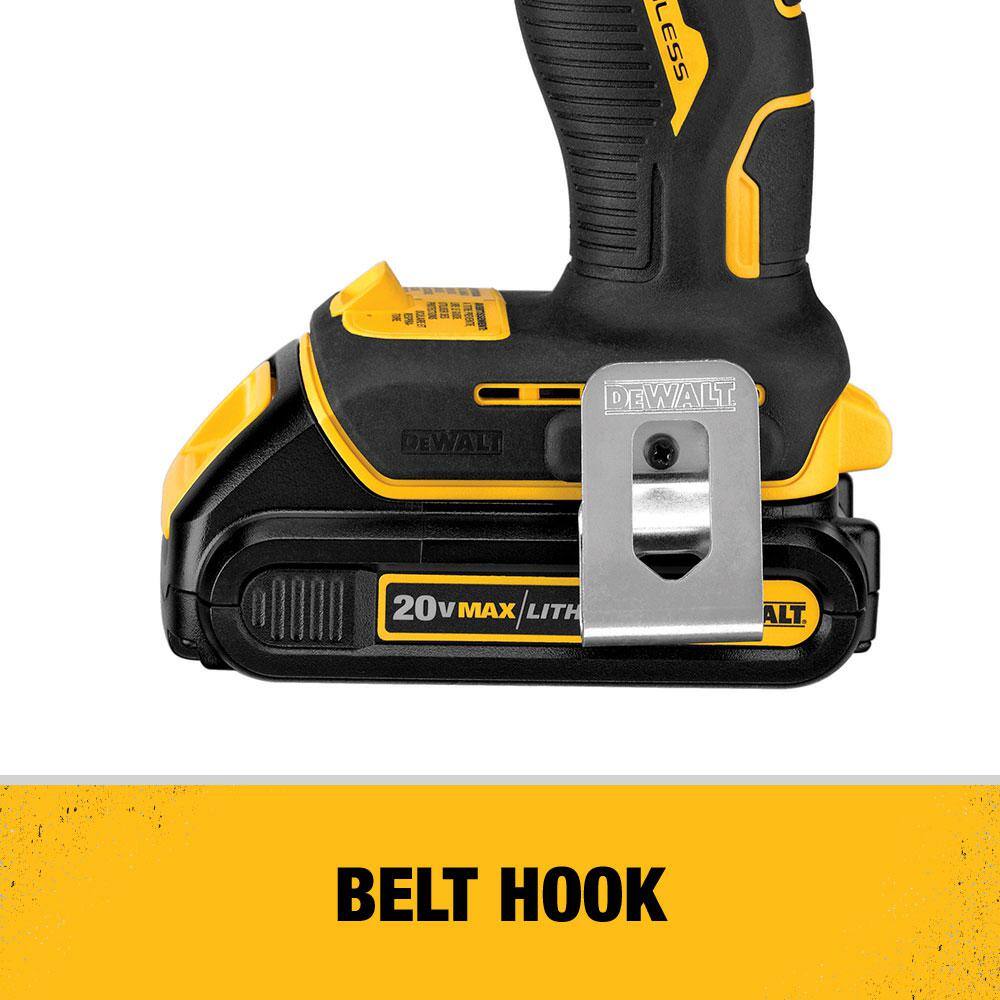 DEWALT DCD709B ATOMIC 20V MAX Cordless Brushless Compact 1/2 in. Hammer Drill (Tool Only) DEWALT DCD709B ATOMIC 20V MAX Cordless Brushless Compact 1/2 in. Hammer Drill (Tool Only) - Image 4