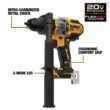 DEWALT DCD999B 20V MAX Brushless Cordless 1/2 in. Hammer Drill/Driver with FLEXVOLT ADVANTAGE (Tool Only) DEWALT DCD999B 20V MAX Brushless Cordless 1/2 in. Hammer Drill/Driver with FLEXVOLT ADVANTAGE (Tool Only)