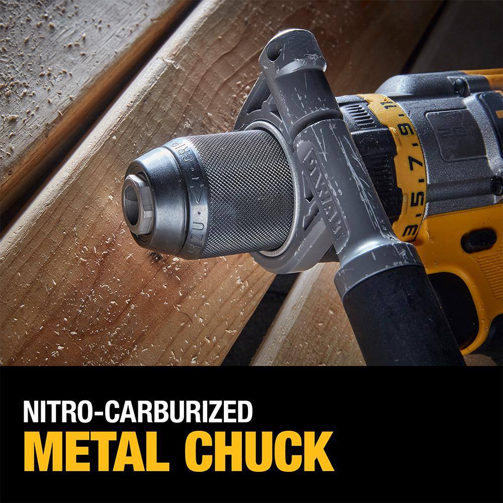 DEWALT DCD999B 20V MAX Brushless Cordless 1/2 in. Hammer Drill/Driver with FLEXVOLT ADVANTAGE (Tool Only) DEWALT DCD999B 20V MAX Brushless Cordless 1/2 in. Hammer Drill/Driver with FLEXVOLT ADVANTAGE (Tool Only) - Image 8