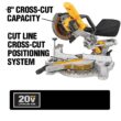DEWALT DCS361M1 20V MAX Cordless 7-1/4 in. Sliding Miter Saw with (1) 20V Battery 4.0Ah