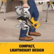 DEWALT DCS361M1 20V MAX Cordless 7-1/4 in. Sliding Miter Saw with (1) 20V Battery 4.0Ah