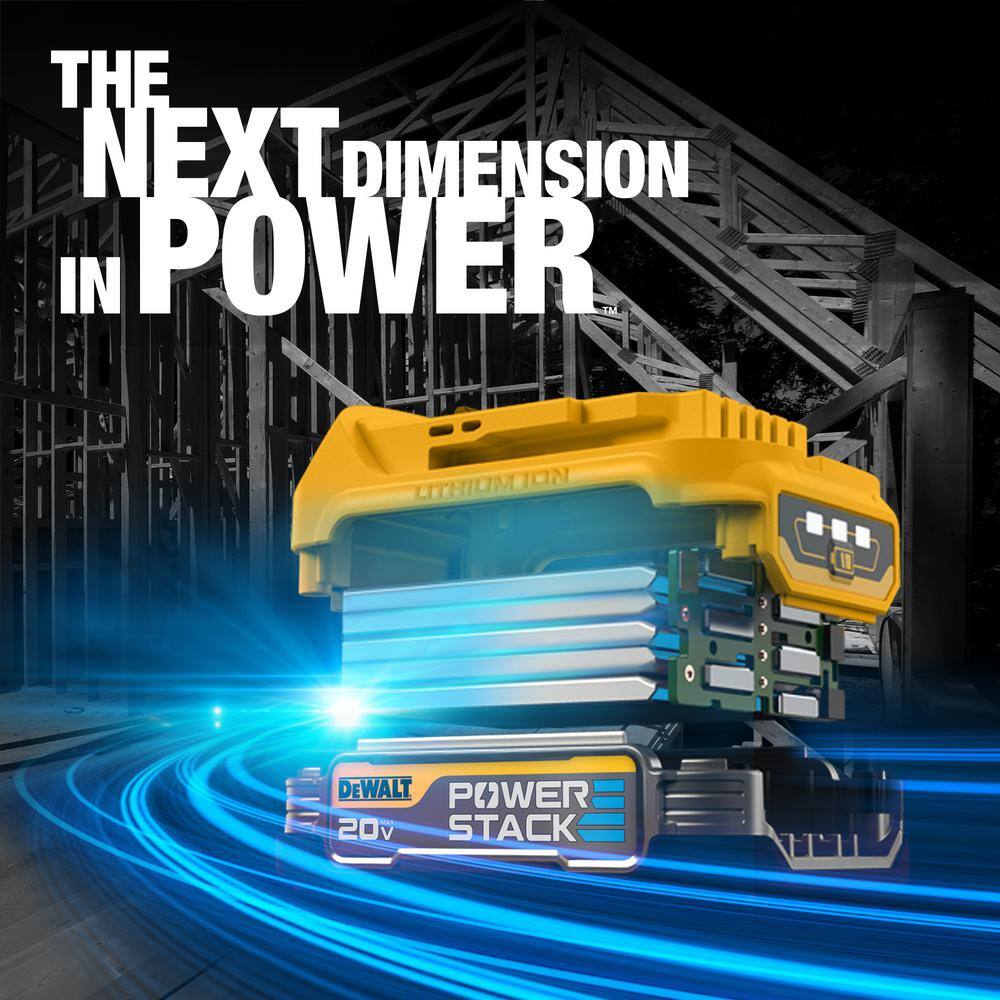 DEWALT DCS377BWP034C ATOMIC 20V MAX Cordless Brushless Compact 1-3/4 in. Bandsaw and 20V POWERSTACK Compact Battery Starter Kit DEWALT DCS377BWP034C ATOMIC 20V MAX Cordless Brushless Compact 1-3/4 in. Bandsaw and 20V POWERSTACK Compact Battery Starter Kit - Image 10