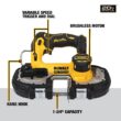 DEWALT DCS377BWP034C ATOMIC 20V MAX Cordless Brushless Compact 1-3/4 in. Bandsaw and 20V POWERSTACK Compact Battery Starter Kit DEWALT DCS377BWP034C ATOMIC 20V MAX Cordless Brushless Compact 1-3/4 in. Bandsaw and 20V POWERSTACK Compact Battery Starter Kit