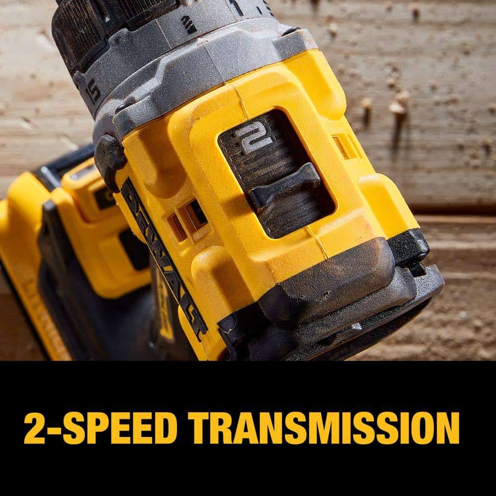 DEWALT DCD800P1WDCS354 20V MAX XR Lithium-Ion Cordless Compact 1/2 in. Drill/Driver Kit with ATOMIC Cordless Brushless Oscillating Multi-Tool DEWALT DCD800P1WDCS354 20V MAX XR Lithium-Ion Cordless Compact 1/2 in. Drill/Driver Kit with ATOMIC Cordless Brushless Oscillating Multi-Tool - Image 8