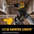DEWALT DCD800P1WDCS391 20V MAX XR Lithium-Ion Cordless Compact 1/2 in. Drill/Driver Kit with 20V MAX Cordless 6-1/2 in. Circular Saw