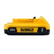 DEWALT DCB203-2 20V MAX Compact Lithium-Ion 2.0Ah Battery Pack (2 Pack)