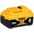 DEWALT DCB206 20V MAX XR Premium Lithium-Ion 6.0Ah Battery Pack