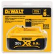 DEWALT DCB206 20V MAX XR Premium Lithium-Ion 6.0Ah Battery Pack