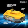 DEWALT DCBP520-2 POWERSTACK 20V Lithium-Ion 5.0Ah Battery Pack (2 Pack)