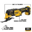 DEWALT DCK279C2WDCS354 ATOMIC 20V MAX Cordless Brushless Hammer Drill/Impact 2 Tool Combo Kit, Oscillating Tool, and (2) 1.3Ah Batteries